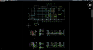 detail tulangan dinding trench beton