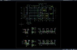 detail tulangan dinding trench beton