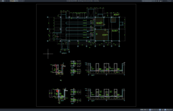 detail tulangan dinding trench beton