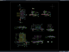 detail tulangan ramp dan apron