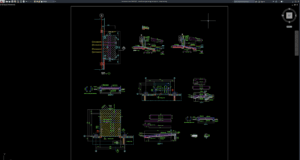 detail tulangan ramp dan apron