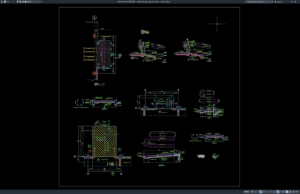 detail tulangan ramp dan apron