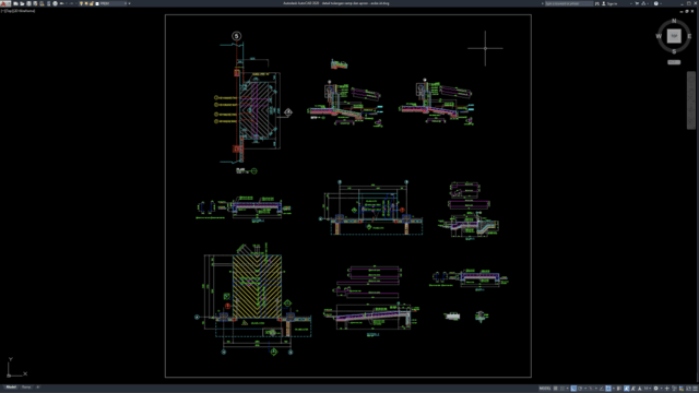 detail tulangan ramp dan apron detail tulangan ramp dan apron
