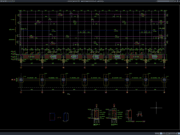 Download Gambar Detail Tulangan Tie Beam Beton DWG AutoCAD detail tulangan tie beam beton