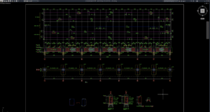 detail tulangan tie beam beton