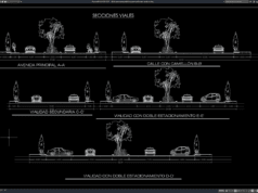 detail penampang melintang jalan perkotaan