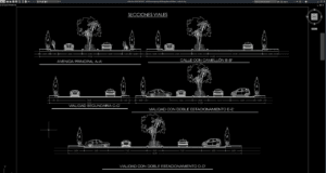 detail penampang melintang jalan perkotaan