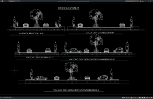 detail penampang melintang jalan perkotaan