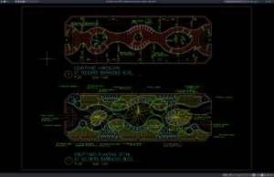 Download Gambar Detail Penanaman Taman Courtyard DWG AutoCAD detail penanaman taman courtyard