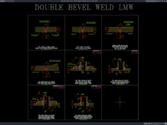 detail pengelasan double bevel (lmw)
