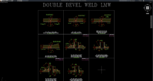 detail pengelasan double bevel (lmw)