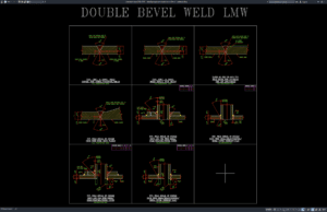 detail pengelasan double bevel (lmw)