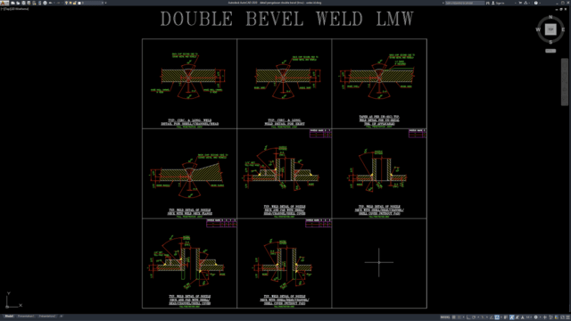 detail pengelasan double bevel (lmw)