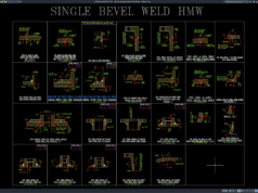 detail pengelasan single bevel (hmw)