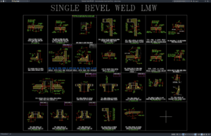detail pengelasan single bevel (lmw)