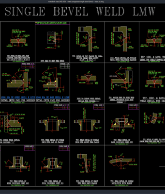 detail pengelasan single bevel (lmw)
