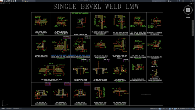 detail pengelasan single bevel (lmw) detail pengelasan single bevel (lmw)