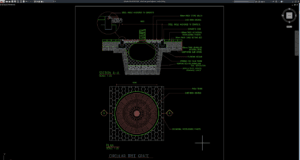 detail tree grate lingkaran