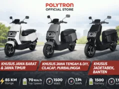 spesifikasi motor listrik polytron fox 200