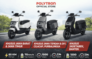 Cukup 11 Jutaan, Ini Spesifikasi Motor Listrik Polytron Fox 200 spesifikasi motor listrik polytron fox 200