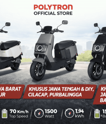 spesifikasi motor listrik polytron fox 200