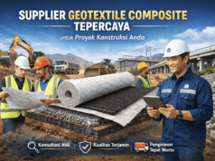 supplier geotextile composite tepercaya