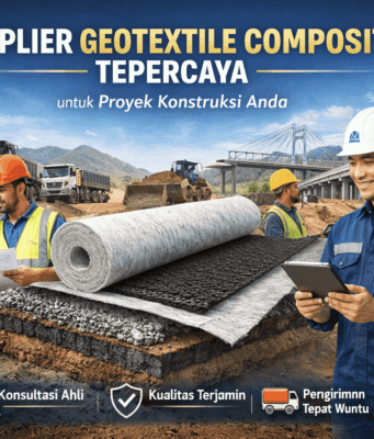 supplier geotextile composite tepercaya