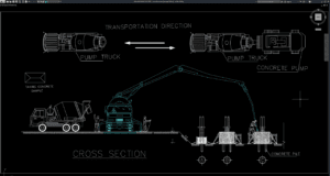 concrete pump (pompa beton)