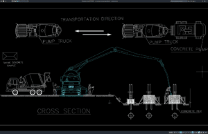 concrete pump (pompa beton)