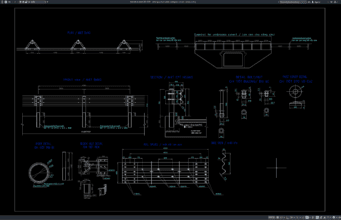 detail guardrail untuk underpass culvert