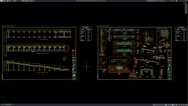 detail ramp deck beton bertulang