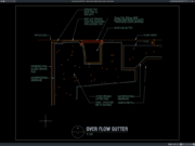 Download Gambar Detail Saluran Overflow Kolam Renang DWG AutoCAD detail saluran overflow kolam renang