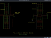 detail tulangan kolom interior
