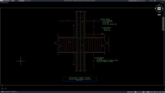 detail tulangan sambungan kolom dan pelat lantai detail tulangan sambungan kolom dan pelat lantai