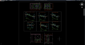 detail tulangan tangga beton