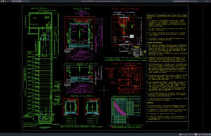 Download Airport Control Tower Elevator Details DWG AutoCAD airport control tower elevator details