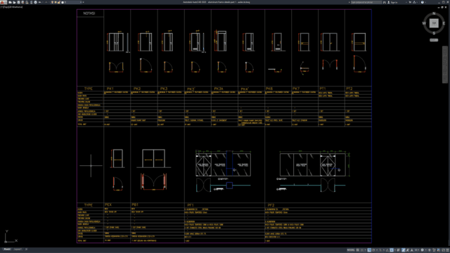 aluminum frame details part 1