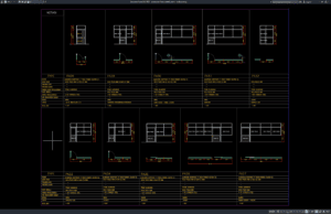 Download Aluminum Frame Details Part 4 DWG AutoCAD aluminum frame details part 4