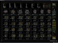 Download Denah dan Tampak Toilet Umum DWG AutoCAD denah dan tampak toilet umum