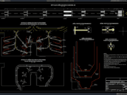 Download Denah Sistem Sinyal Runway Bandara DWG AutoCAD denah sistem sinyal runway bandara