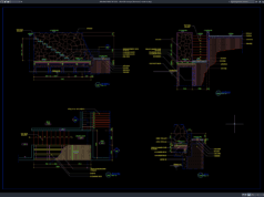 detail dek tangga (deck stairs)