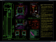 Download Detail Elevator Menara Kontrol Bandara DWG AutoCAD detail elevator menara kontrol bandara