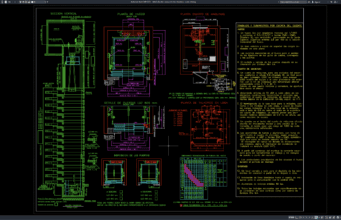 Download Detail Elevator Menara Kontrol Bandara DWG AutoCAD detail elevator menara kontrol bandara