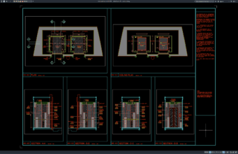 Download Gambar Detail Kabin Lift DWG AutoCAD detail kabin lift