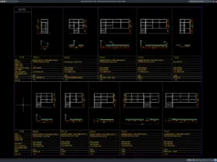 Download Detail Kusen Aluminium Bagian 4 DWG AutoCAD detail kusen aluminium bagian 4