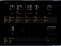 Download Detail Kusen Aluminium Bagian 5 DWG AutoCAD detail kusen aluminium bagian 5