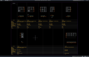 Download Detail Kusen Aluminium Bagian 5 DWG AutoCAD detail kusen aluminium bagian 5