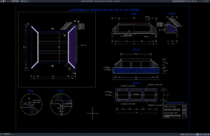 Download Gambar Detail Penulangan Box Culvert Beton DWG AutoCAD detail penulangan box culvert beton