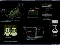 Download Gambar Detail Struktur Keystone Retaining Wall DWG AutoCAD detail struktur keystone retaining wall