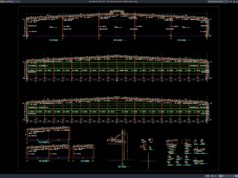 Download TAM Steel Frame Elevation Details DWG AutoCAD tam steel frame elevation details